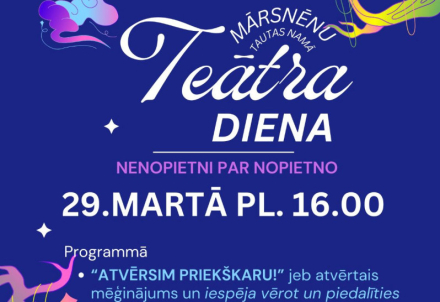 Teātra diena Mārsnēnos